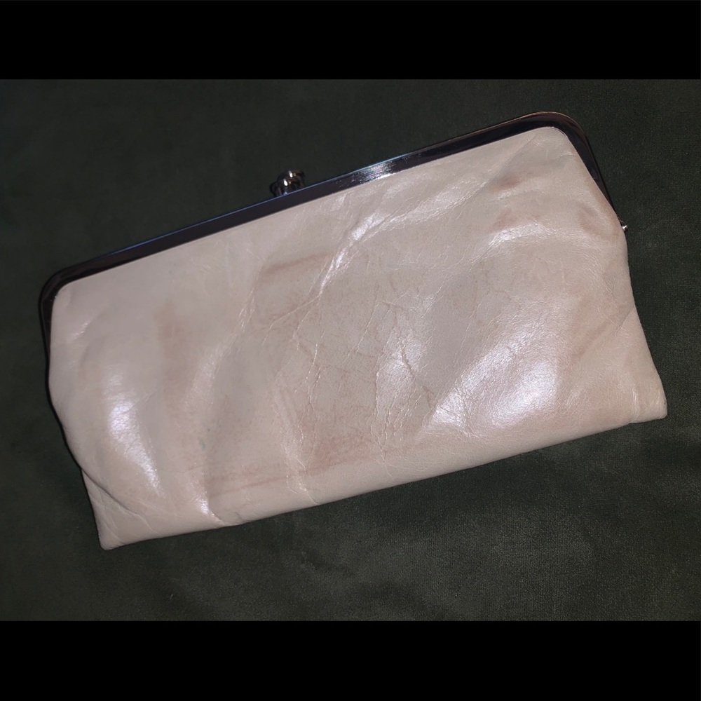 HOBO Pearly White Wallet